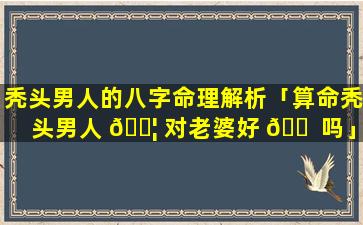 秃头男人的八字命理解析「算命秃头男人 🐦 对老婆好 🐠 吗」